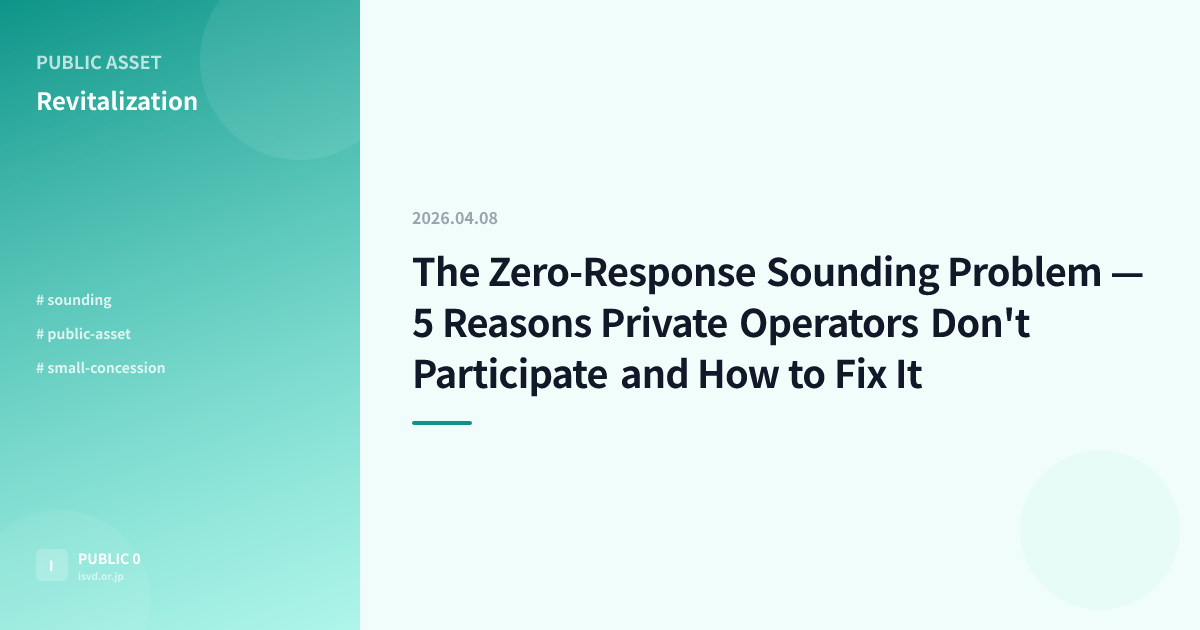 The Zero-Response Sounding Problem — 5 Reasons Private Operators Don't ...
